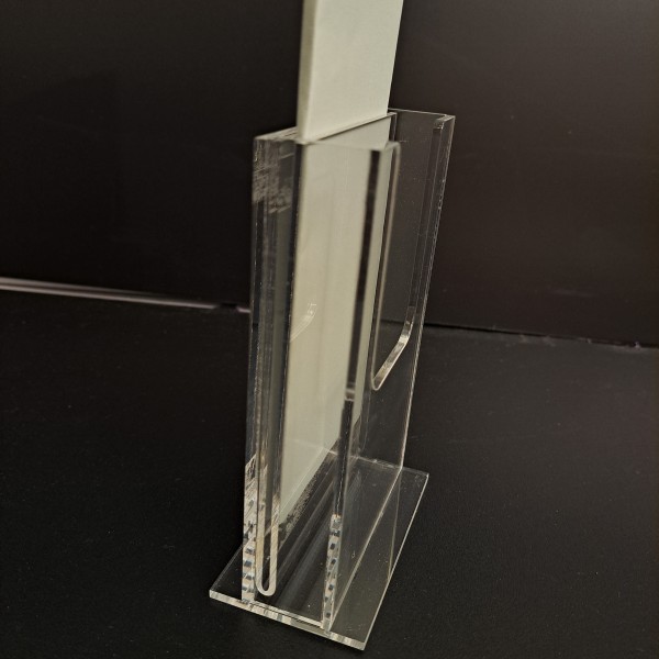 A4 THIRD LEAFLET HOLDER WITH POS HOLDER 1
